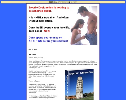 Erectile Dysfunction - End It!