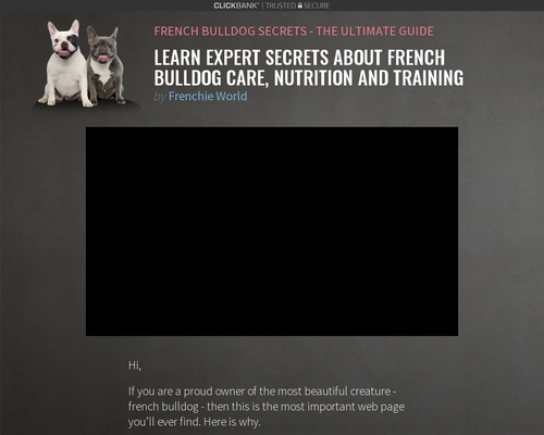 French Bulldog Secrets - The Ultimate Guide