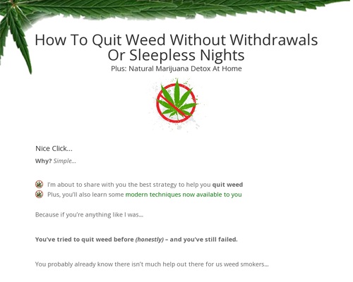 Quit Weed | Quit Weed With Tristan Weatherburn