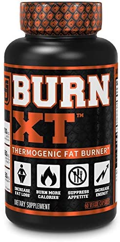 Burn-XT Thermogenic Fat Burner - Weight Loss Supplement, Appetite Suppressant, & Energy Booster - Premium Fat Burning Acetyl L-Carnitine, Green Tea Extract, & More - 60 Natural Veggie Diet Pills