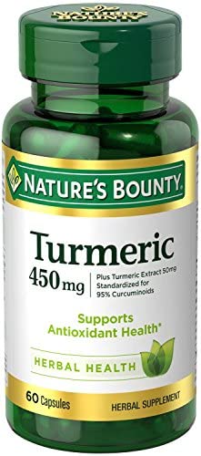 Nature's Bounty Turmeric Curcumin Caps, 60 ct, Green (15417)