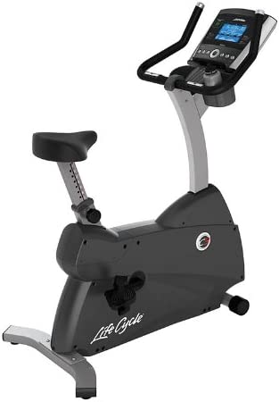 Life Fitness C3 Upright Indoor Cycling Exercise Bike with Go Console