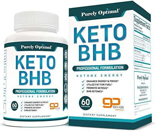 Premium Keto Diet Pills - Utilize Fat for Energy with Ketosis - Boost Energy & Focus, Manage Cravings, Support Metabolism - Keto Bhb Supplement for Women & Men - 30 Days Supply