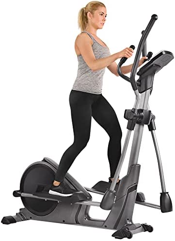 Sunny Health & Fitness Elliptical Exercise Machine Trainer with Optional Exclusive SunnyFit™ App and Enhanced Bluetooth Connectivity