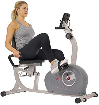 Sunny Health & Fitness Magnetic Recumbent Exercise Bike