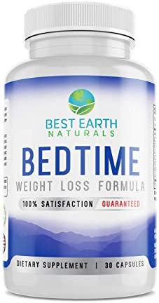 Bedtime Weight Loss Supplement - Helps Boost Metabolism, Suppress Appetite and Reduce Sugar Cravings While You Sleep