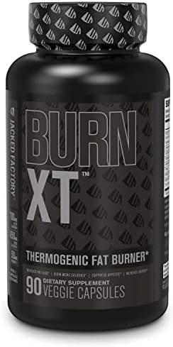 Burn XT Black Thermogenic Fat Burner - Weight Loss Supplement, Appetite Suppressant, Nootropic Energy Booster W/TeaCrine - Premium Acetyl L-Carnitine, Green Tea Extract, Capsimax - 90 Veg Diet Pills