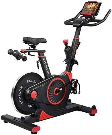 Echelon Smart Connect Fitness Bike, Red (Renewed Premium) (ECH01-EX3-RED-CR)