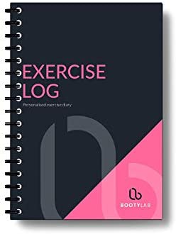 Fitness Journal & Workout Log Book - Premium Daily Exercise Planner (Pink)