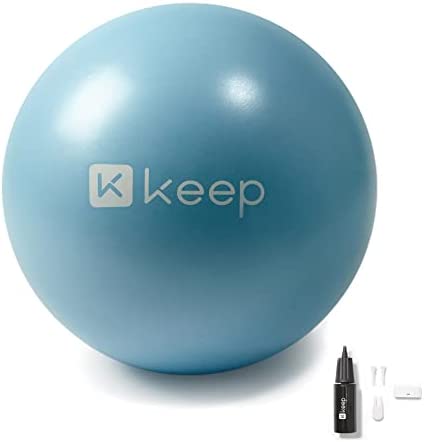 KEEP Exercise Ball - Balance Yoga Balls for Working Out , Fitness Ball for Core Strength and Physical Therapy, with Inflator Pump