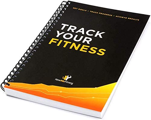 NewMe Fitness Journal for Women & Men, Food & Workout Journal, Planner Log Book to Track Weight Loss, Muscle Gain, Home Gym Exercise, Bodybuilding Progress, Daily Nutrition & Personal Health Tracker