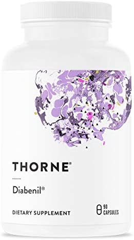 Thorne Diabenil - Support for Maintaining Health - with Chromium, ALA, and Quercetin Phytosome - 90 Capsules