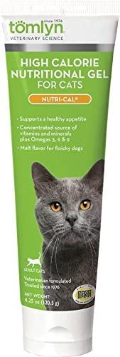 Tomlyn High Calorie Nutritional Gel for Cats, (Nutri-Cal) 4.25 oz