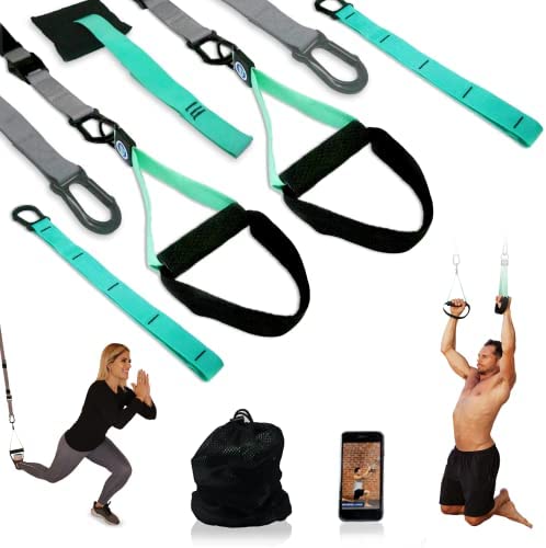 Unity Training All in One Gym Accessories Strength Training Home Workout Equipment - Shave Off Pounds, Get in Shape & Live a Healthy Life with Exercise Straps Suspension Trainer