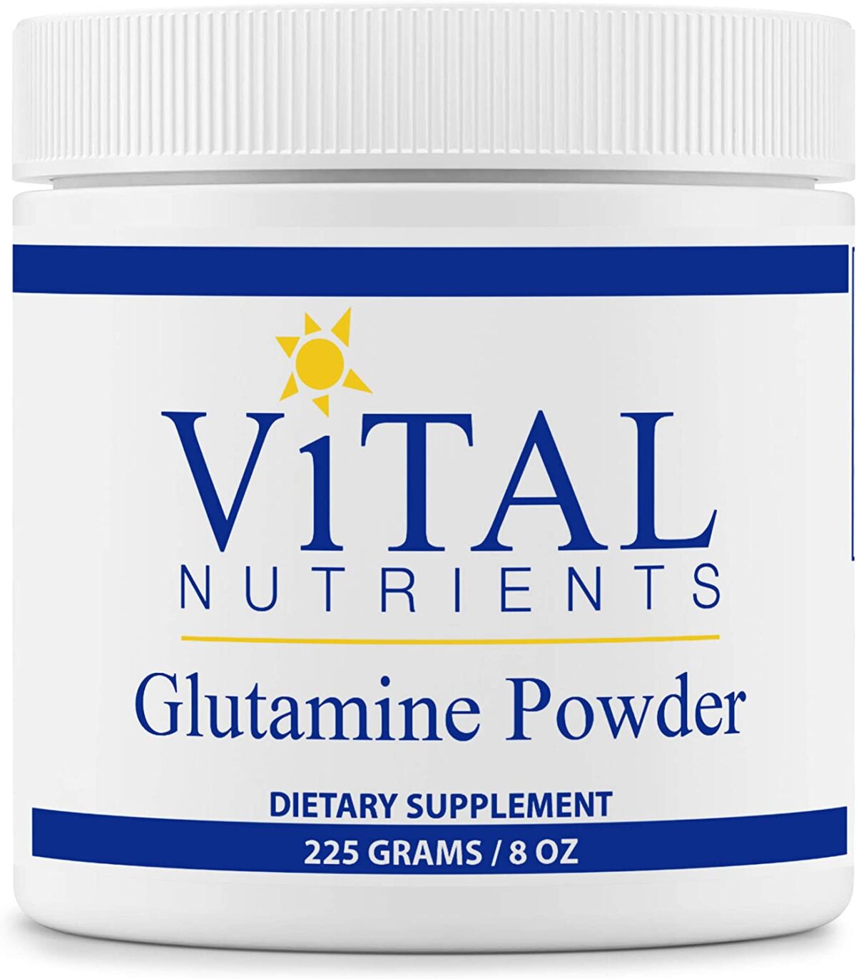 Vital Nutrients - Glutamine Powder - Gastrointestinal and Immune Support - Vegetarian L-Glutamine - 225 Grams