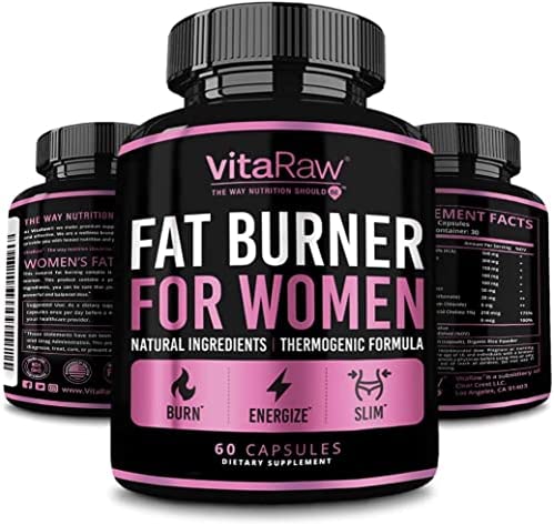 Weight Loss Pills for Women - Diet Pills for Women - The Best Fat Burners for Women - This Thermogenic Fat Burner is a Natural Appetite Suppressant & Metabolism Booster Supplement - Reduces Belly Fat