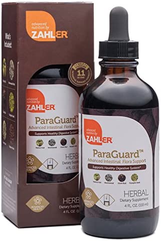 Zahler ParaGuard, Advanced Cleanse and Digestive Supplement, Intestinal Support for Humans with Wormwood, Kosher (4OZ)