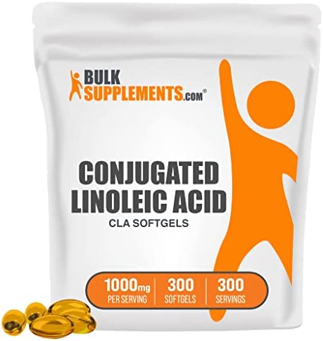 BulkSupplements.com Conjugated Linoleic Acid Softgels (1000mg) - Weight Management for Men & Women - Weight Management Supplement - CLA Supplements - Weight Management Pills (300 Count - 300 Servings)