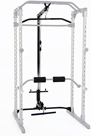 Fitness Reality Squat Rack Power Cage with | Optional Lat Pulldown & Leg Holdown Attachment | Squat and Bench Rack Combos| Super Max 810 XLT |