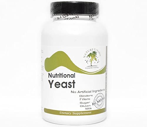 Nutritional Yeast - B Vitamins ~ 200 Capsules - No Additives ~ Naturetition Supplements