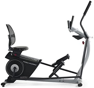 ProForm Hybrid Trainer Recumbent Bike and Rear Drive Elliptical, Compatible with iFIT Personal Training at Home