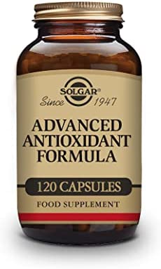 Solgar Advanced Antioxidant Formula, 120 Vegetable Caps - Full Spectrum Antioxidant Support - Contains Zinc, Vitamin C, E & A - Immune System Support - Vegan, Gluten Free, Dairy Free - 60 Servings