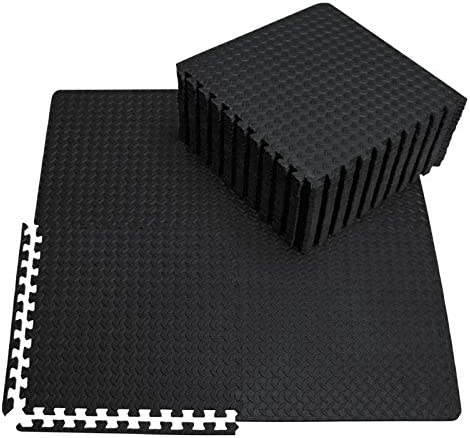 innhom 12/24/48 Tiles Gym Flooring Gym Mats Exercise Mat for Floor Workout Mat Foam Floor Tiles for Home Gym Equipment Garage