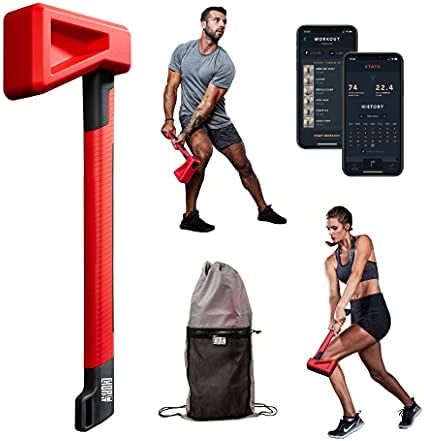 ChopFit Functional Trainer System, Portable at Home Gym Workout Equipment, Strength Training Home Exercise Workouts for Men & Women | Great for Cardio Training, Core/Abs – Home Fitness