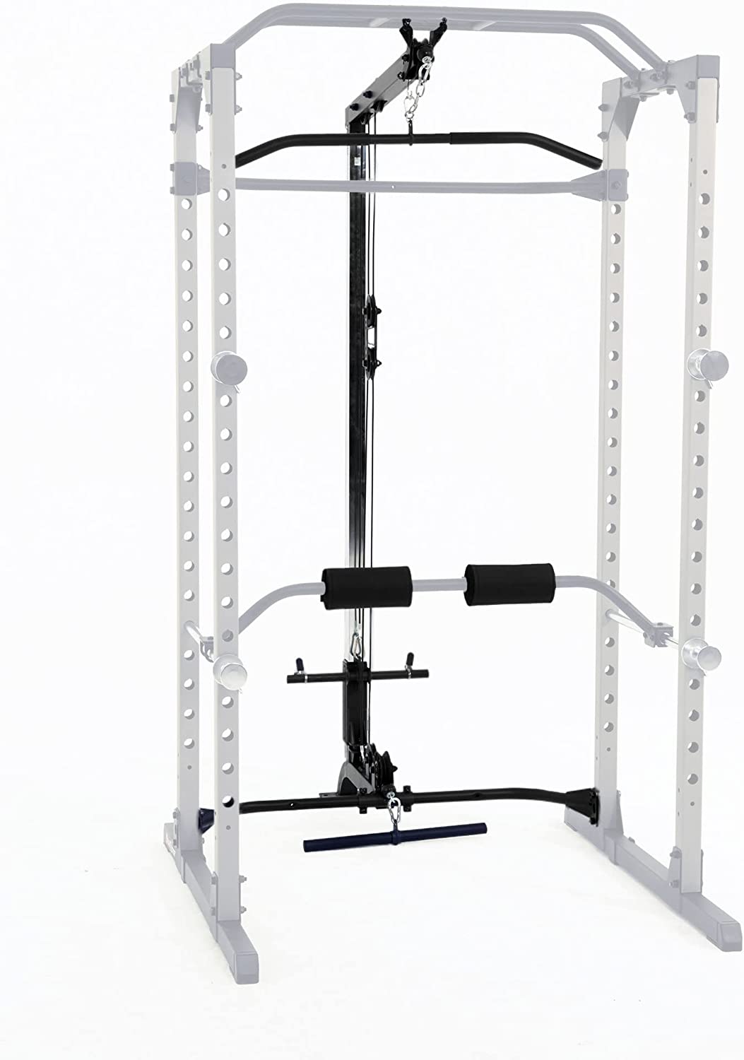 Fitness Reality Squat Rack Power Cage with | Optional Lat Pulldown & Leg Holdown Attachment | Squat and Bench Rack Combos| Super Max 810 XLT |