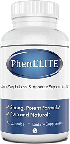 Nootropic Brain Support Supplement - Caffeine-Free Focus Capsules for Concentration + 900B CFU Probiotics for Women & Men - USA Made - PhenELITE Fat Burner for Women - Weight Loss & Diet Pills