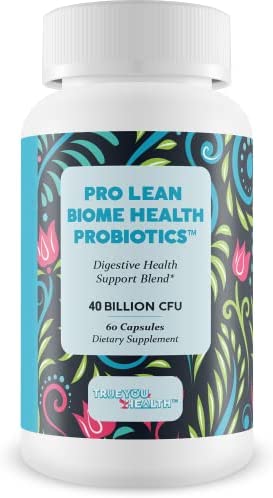 Pro Lean Biome Health Probiotics - Digestive Health & Immune Support - Improve Gut Microbiome for Overall Health & Improved Energy - Probiotic & Prebiotic Blend - Health Starts in The Gut