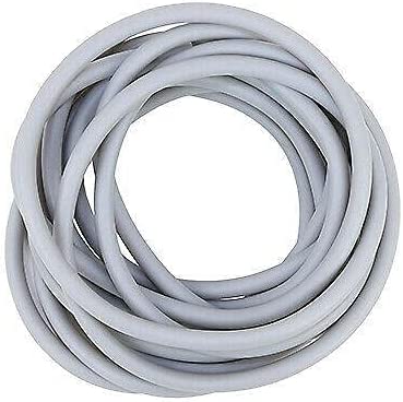 Protecerps Exercise Tubing - 25' roll - Silver Gym Equipment for Home Fitness Accessories Elastic Bands for Exercise Exercise Bands Exercise Bands