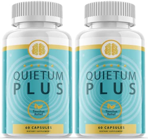 Quietum Plus Tinnitus Advanced Formula Ear Health Supplement (2 Pack)