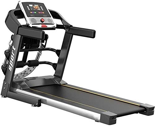 SHKI Small Treadmill Small Home Treadmills, Exercise Equipment Mute Multifunction Folding Treadmill