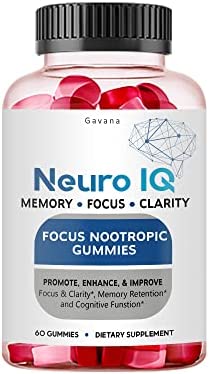 (Single) Neuro IQ - Neuro IQ Memory, Focus & Clarity Gummies (60 Count)