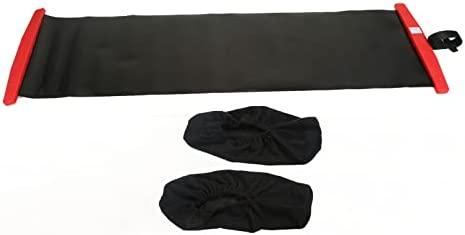 Drfeify Exercise Mat,Non Slip Sliding Mat and Shoe Covers,Balance Exercise Training Fitness Equipment with Multipurpose Functionality Indoor Outdoor